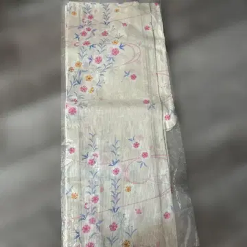 꽃무늬 자수 유카타 미사용