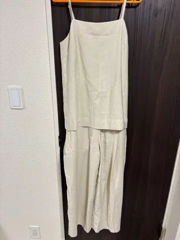 [스타일 믹서] 미사용 새상품 택 포함 린넨 믹스 레이어드 올인원 s