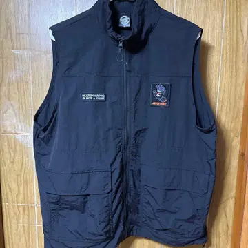 SANTA CRUZ 블랙 베스트 M 사이즈