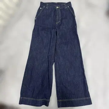 muveil work 와이드 레그 데님 36 리본 포켓