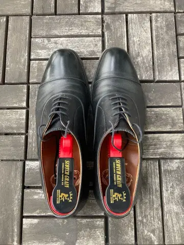 스코치 그레인 스트레이트 팁 25.5 EEE