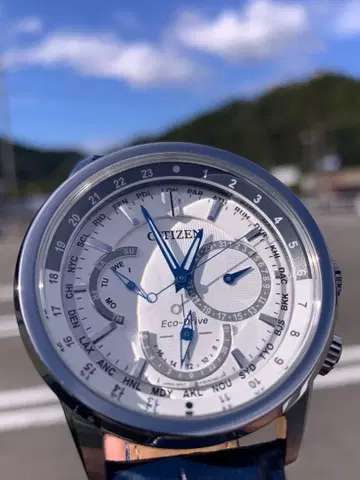 CITIZEN 시티즌 에코 드라이브 데이데이트 솔라 남성용 손목시계