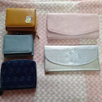 SLOANE 브라운 그레이 지갑 세트