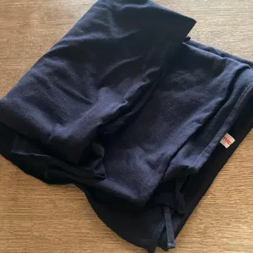 homspun 네이비 대형 스톨