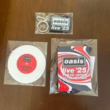 [ 미개봉 새상품 ] oasis live '25 굿즈 세트