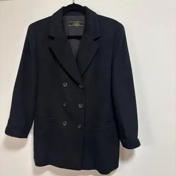 Leilian 새상품급 캐시미어 100% 숏코트 금색 택 사이즈 11