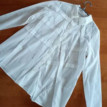 마츠오 인터내셔널 t.b 모티브 디자인 튜닉 블라우스