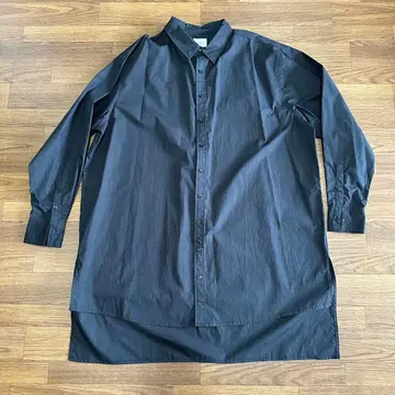 [ ATMA ] 아토마 전후차 긴팔 셔츠 블랙 프리 사이즈