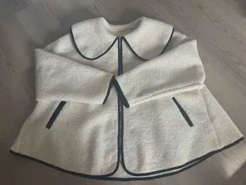 세일러 카라 코트 A라인 시마무라