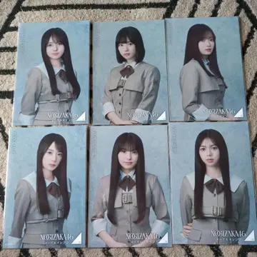 노기자카46 네이블 오렌지 6기생 엽서