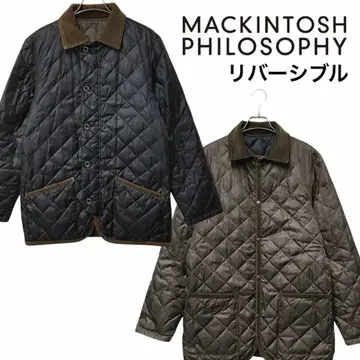 새상품급 매킨토시 철학 리버서블 퀼팅 자켓