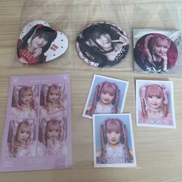 사이토 키아라 캔뱃지 4컷 ID 사진