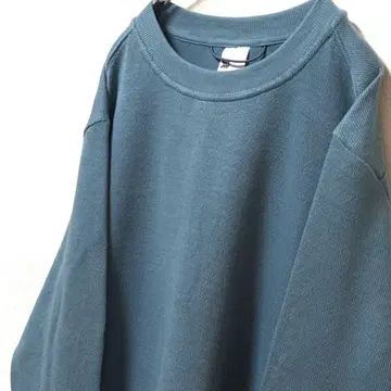 올인모션 무지 맨투맨 트레이닝복 톤 다운 그린 L 구제 의류