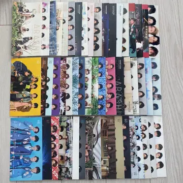 아라시 팬클럽 뉴스레터 Vol.39~Vol.92 54권 세트 2008년~