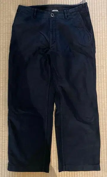 AURALEE 오라리 랫핑크 몰스킨 와이드 팬츠 사이즈 4