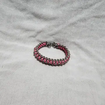 핑크 체인 팔찌