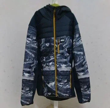 픽쳐 저지 자켓 후디 L