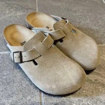 Birkenstock 스웨이드 사보 샌들 38
