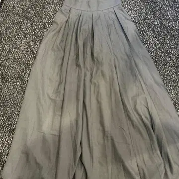 fifth 그레이 플레어 롱 스커트 택 포함. 미착용.