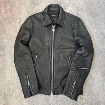 나노 유니버스 라무 가죽 자켓 L 퀼팅 패딩 자켓