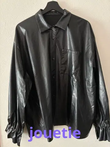 jouetie 가죽 블라우스 아우터