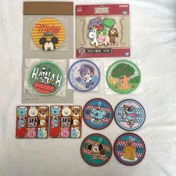 캐릭터 러버 코스터 11개