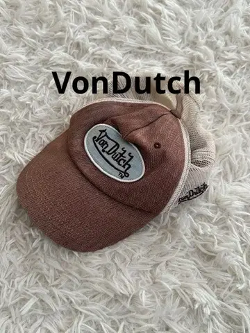[레어] VonDutch 메쉬 캡 y2k 모자 스트릿 cap