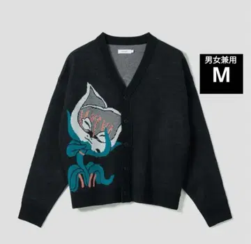 새상품 택 포함 죠죠 그라니프 네코쿠사 가디건 M