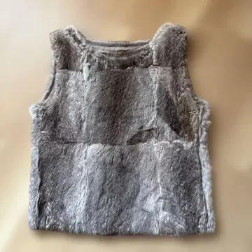 그레이 퍼 베스트 내 포켓 부착