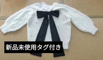 Chico 리본 포함 화이트 스웨터 택 포함 미사용 새상품 & 새상품급