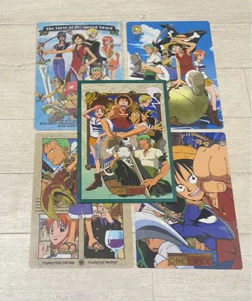 원피스 ONE PIECE 책받침 노트 묶음 판매 초기