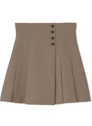 snidel 사이드 플리츠 스커트 쇼츠 모카 0 사이즈
