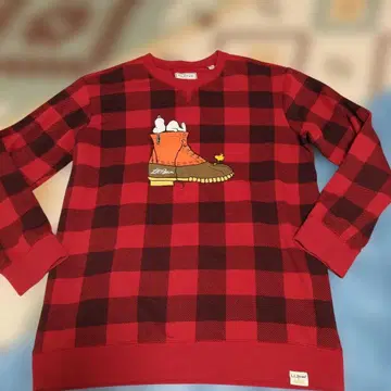 L.L.Bean x PEANUTS 콜라보 맨투맨
