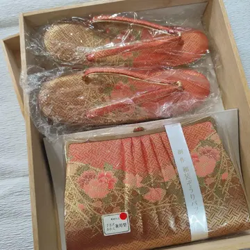 새상품 미사용 조리 백 세트 일본 의류 사가가네