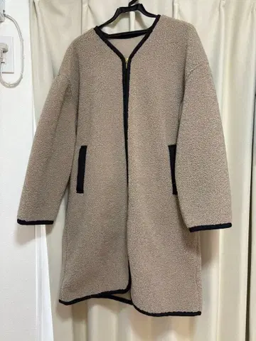 RIVE DROITE 보아 코트 모카