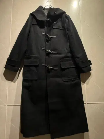 LUCA LADY LUCK LUCA 롱 기장 더플 코트 울 아우터