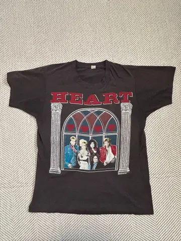 [중고품] Heart 85-86 투어 T셔츠