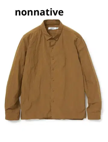 nonnative CLERK SHIRT RIPSTOP OVERDYED 면