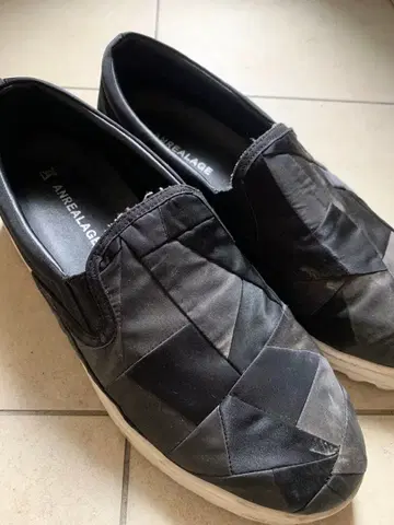 언리얼에이지 패치워크 스니커즈 26.5cm 슬립온