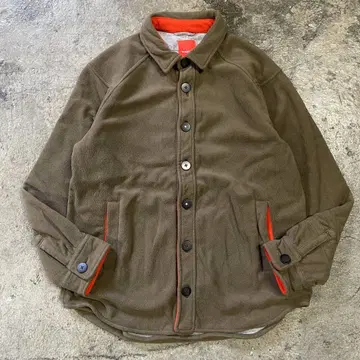 레어 TOOT 투트 플리스 셔츠 사이즈 XL 네이비 자켓