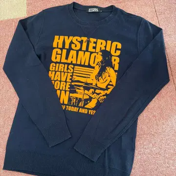 HYSTERIC GLAMOUR 네이비 스웨터 S