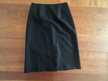 질 샌더 JIL SANDER 울 타이트 스커트 블랙 34 가을/겨울