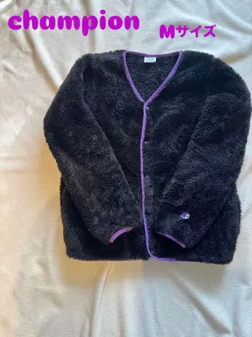 챔피언 보아 플리스 자켓 블랙 M 사이즈