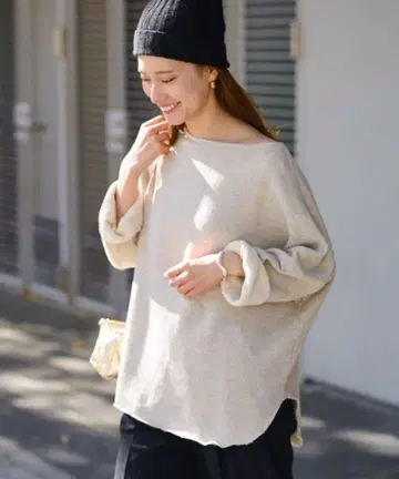 FRAMeWORK 보트넥 SWEAT 풀오버