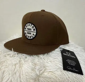 브릭스턴 브라운 캡 스냅백
