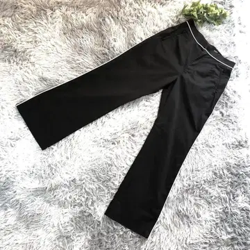 23구 SPORT [ M 상당 ] 블랙 사이드 라인 골프 스포츠 팬츠