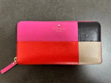 케이트 스페이드 컬러풀 장지갑