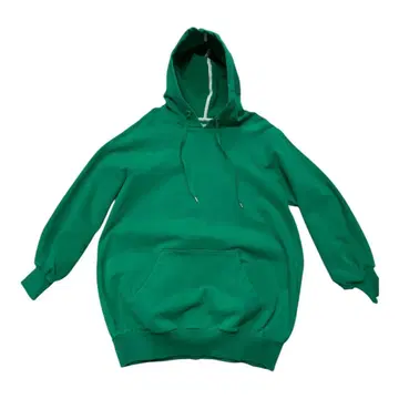 snidel 그린 후드 부착 빅 실루엣 후드티 사이즈 F 스트레치 포함