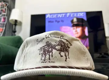 USA SEAGER 시거 코듀로이 캡 베이지