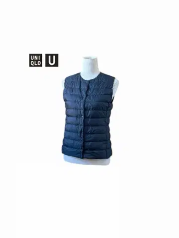 유니클로 울트라 라이트 다운 이너 베스트 충전솜 네이비